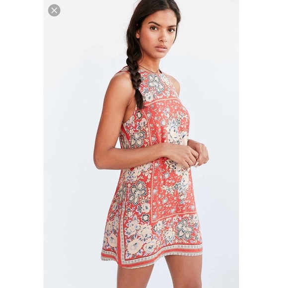 UO Ecoté Guinevere Open Back Frock Dress - Picture 2 of 7